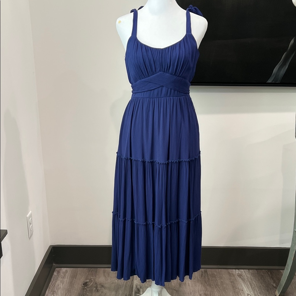 Altar’d State Navy Blue Summer Dress